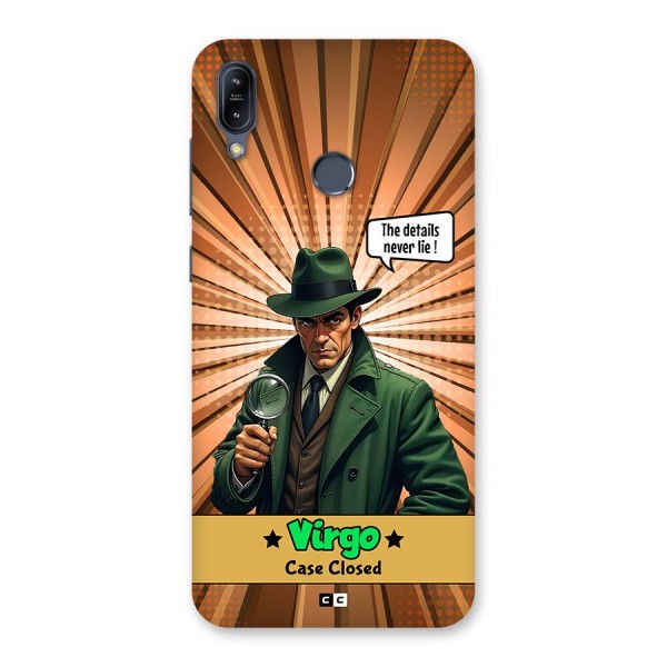 Detective Virgo Back Case for Zenfone Max M2