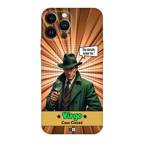 Detective Virgo Back Case for iPhone 13 Pro Max