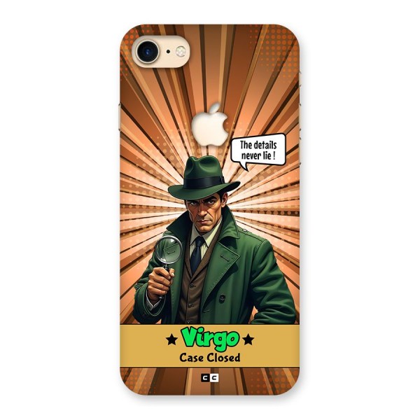 Detective Virgo Back Case for iPhone 7 Apple Cut