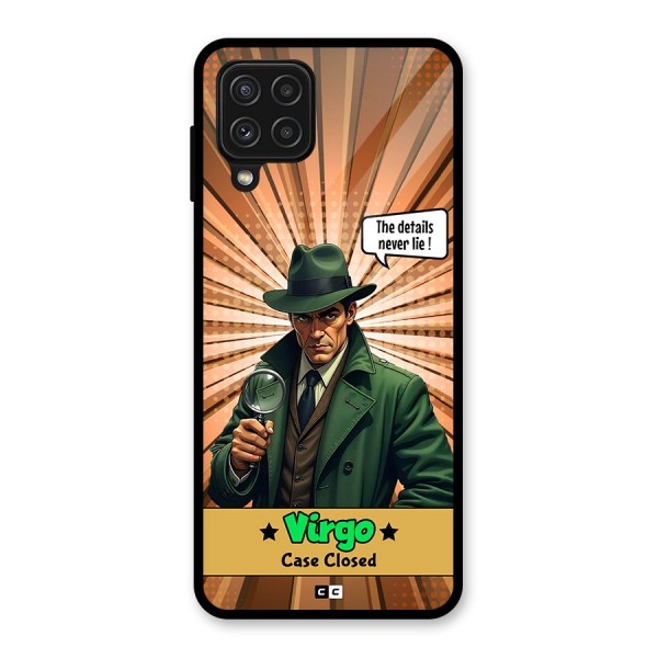 Detective Virgo Glass Back Case for Galaxy A22 4G