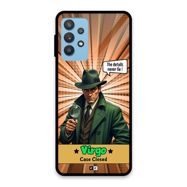 Detective Virgo Glass Back Case for Galaxy M32 5G