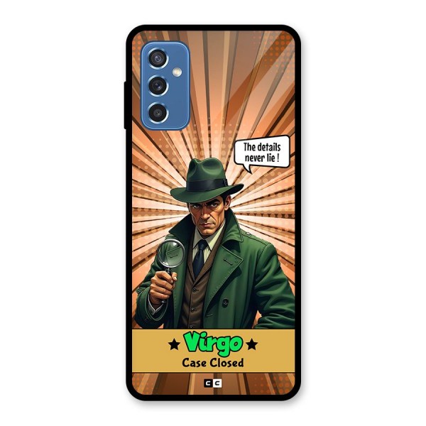 Detective Virgo Glass Back Case for Galaxy M52 5G