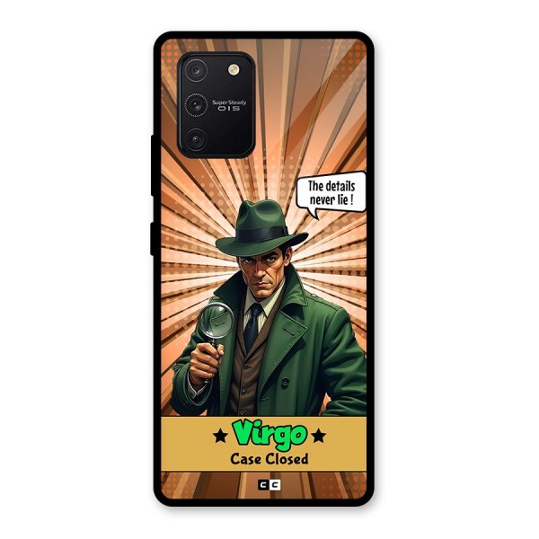 Detective Virgo Glass Back Case for Galaxy S10 Lite