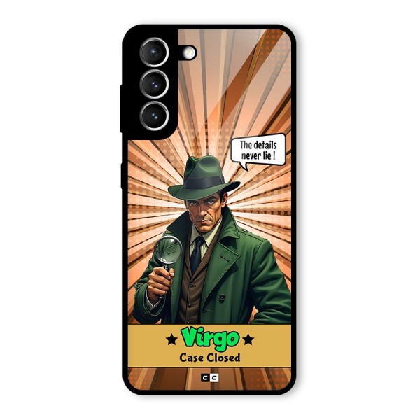 Detective Virgo Glass Back Case for Galaxy S21 5G