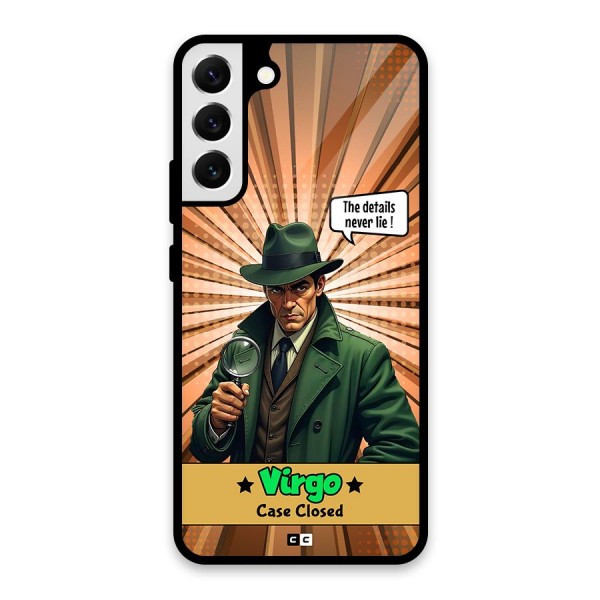 Detective Virgo Glass Back Case for Galaxy S22 Plus 5G