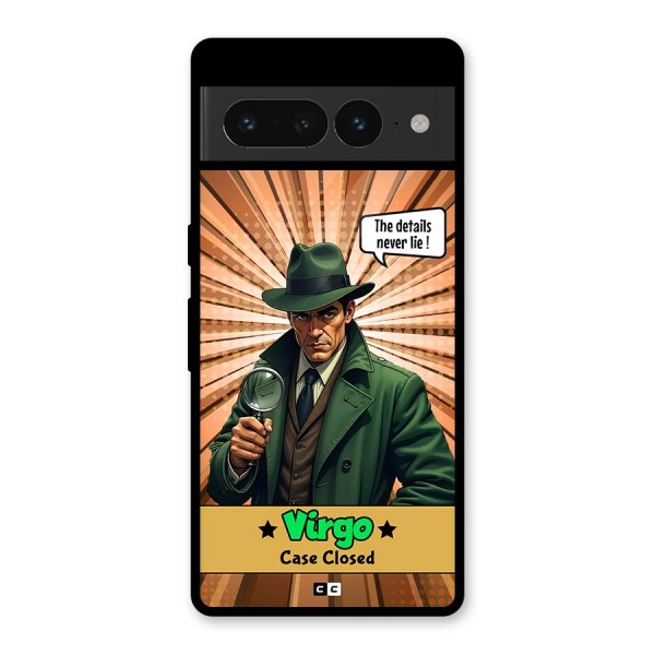 Detective Virgo Glass Back Case for Google Pixel 7 Pro