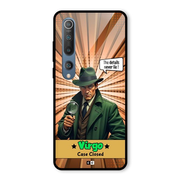 Detective Virgo Glass Back Case for Mi 10