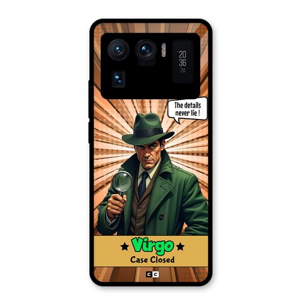 Detective Virgo Glass Back Case for Mi 11 Ultra