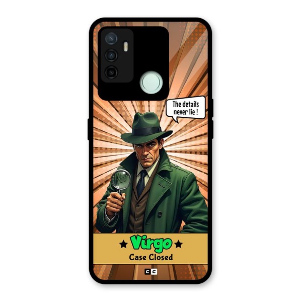 Detective Virgo Glass Back Case for Oppo A53