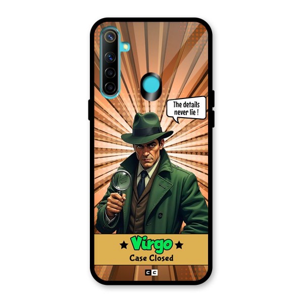 Detective Virgo Glass Back Case for Realme 5