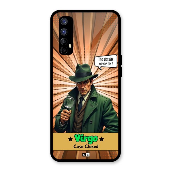 Detective Virgo Glass Back Case for Realme 7