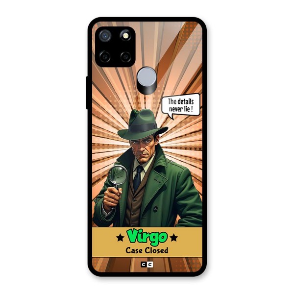 Detective Virgo Glass Back Case for Realme C12