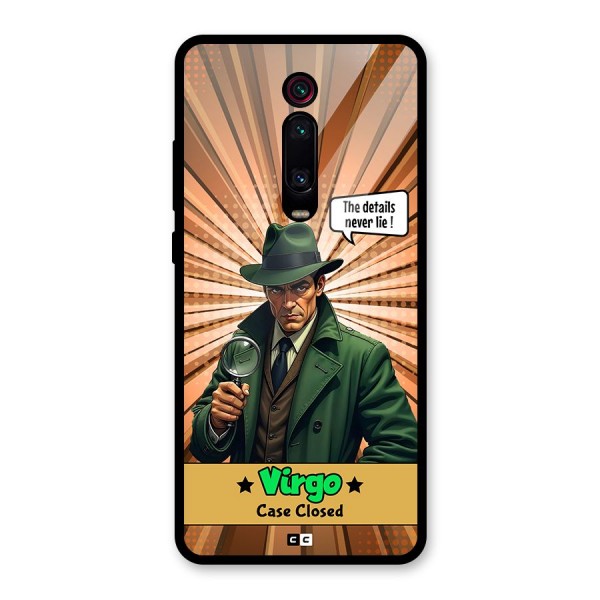 Detective Virgo Glass Back Case for Redmi K20