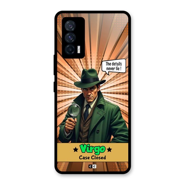 Detective Virgo Glass Back Case for Vivo iQOO 7 5G