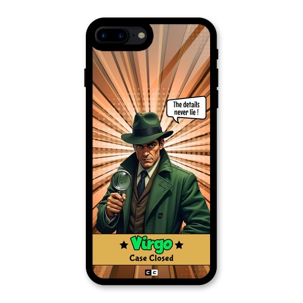 Detective Virgo Glass Back Case for iPhone 7 Plus