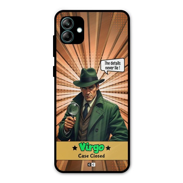 Detective Virgo Metal Back Case for Galaxy A04