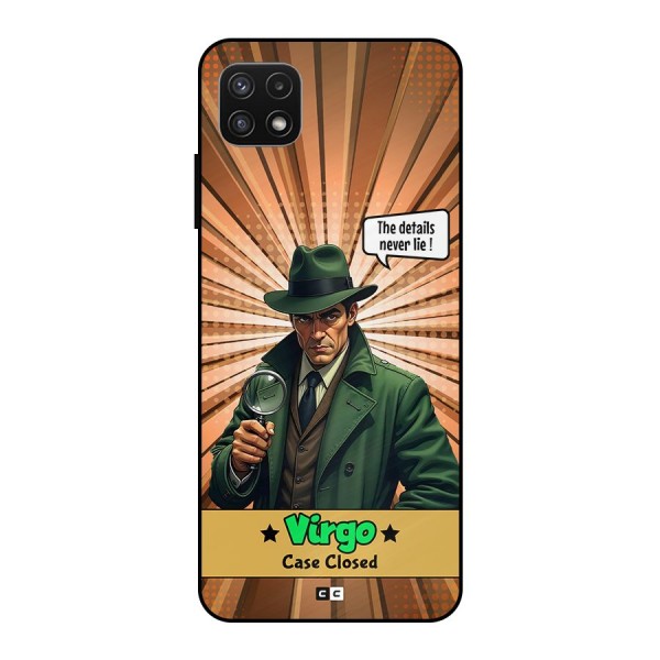 Detective Virgo Metal Back Case for Galaxy A22 5G