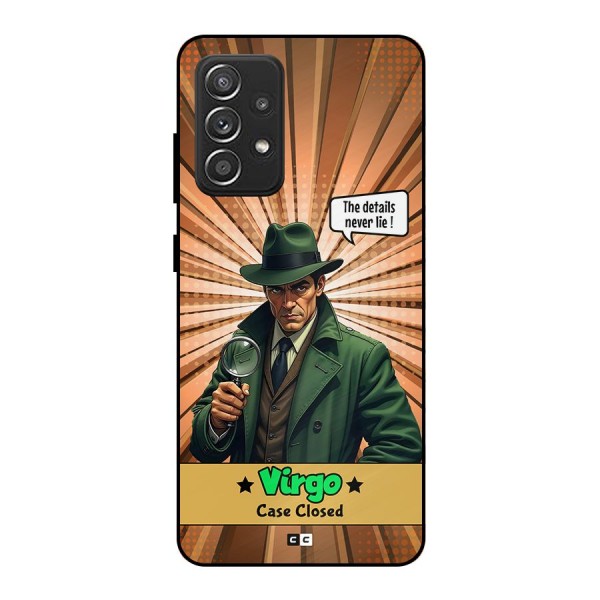 Detective Virgo Metal Back Case for Galaxy A52