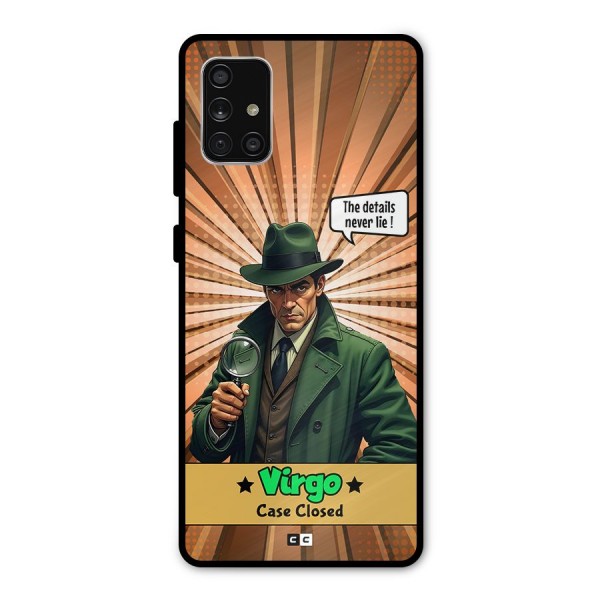 Detective Virgo Metal Back Case for Galaxy A71