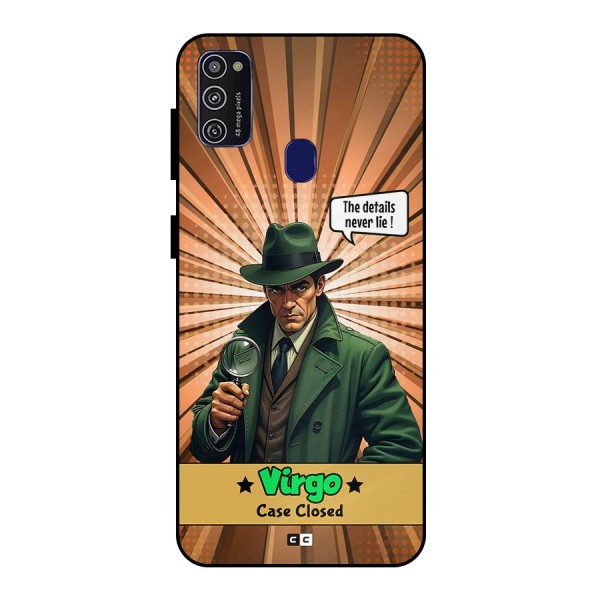 Detective Virgo Metal Back Case for Galaxy M21