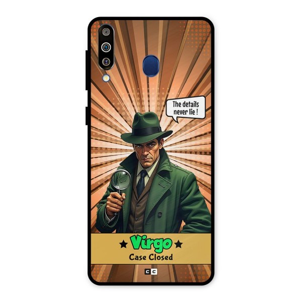 Detective Virgo Metal Back Case for Galaxy M30