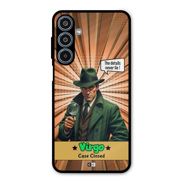 Detective Virgo Metal Back Case for Galaxy M35