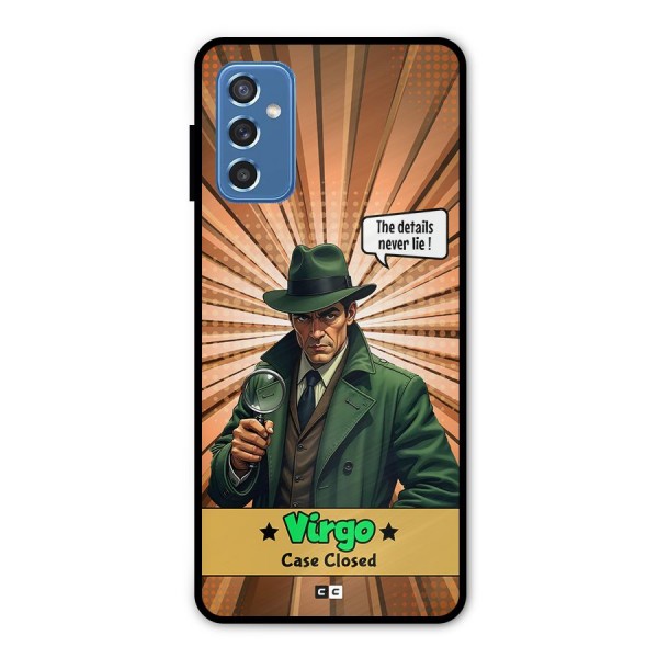 Detective Virgo Metal Back Case for Galaxy M52 5G