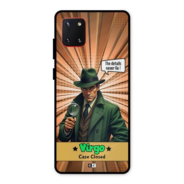 Detective Virgo Metal Back Case for Galaxy Note 10 Lite