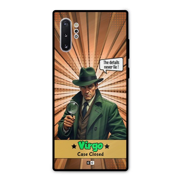 Detective Virgo Metal Back Case for Galaxy Note 10 Plus