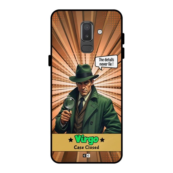 Detective Virgo Metal Back Case for Galaxy On8 (2018)