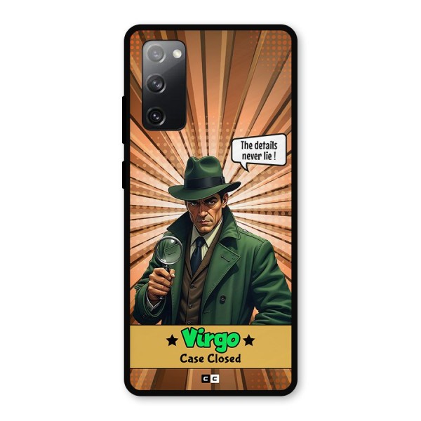 Detective Virgo Metal Back Case for Galaxy S20 FE