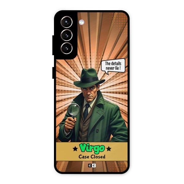 Detective Virgo Metal Back Case for Galaxy S21 Plus