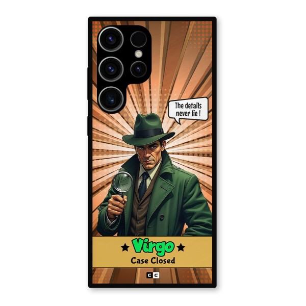 Detective Virgo Metal Back Case for Galaxy S23 Ultra