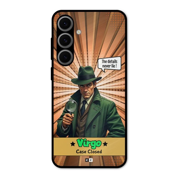 Detective Virgo Metal Back Case for Galaxy S24 FE