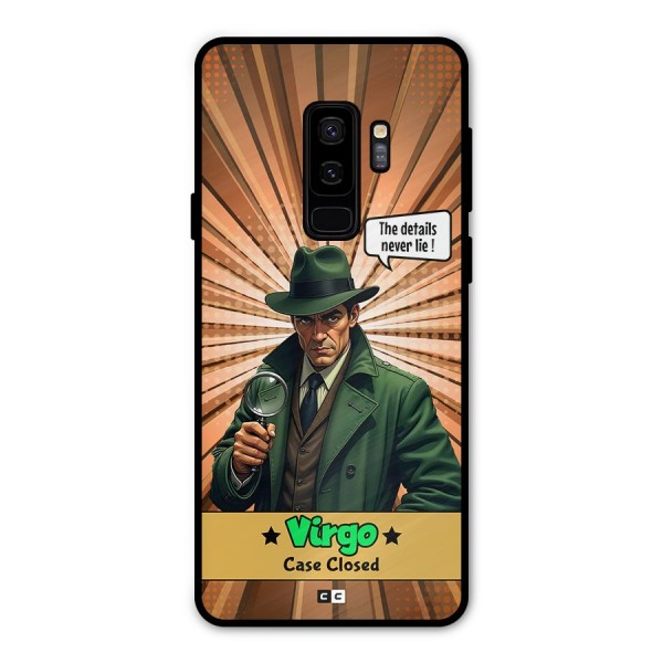 Detective Virgo Metal Back Case for Galaxy S9 Plus