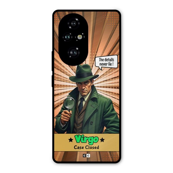 Detective Virgo Metal Back Case for Honor 200 Pro