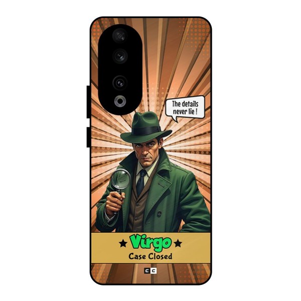 Detective Virgo Metal Back Case for Honor 90