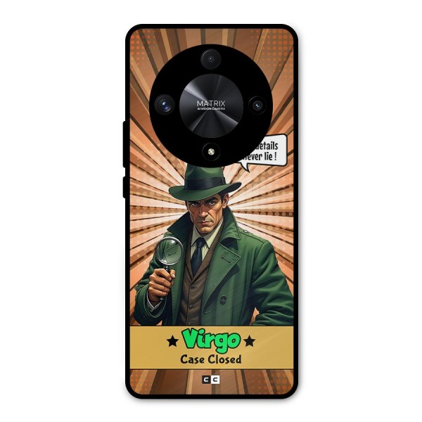 Detective Virgo Metal Back Case for Honor X9b