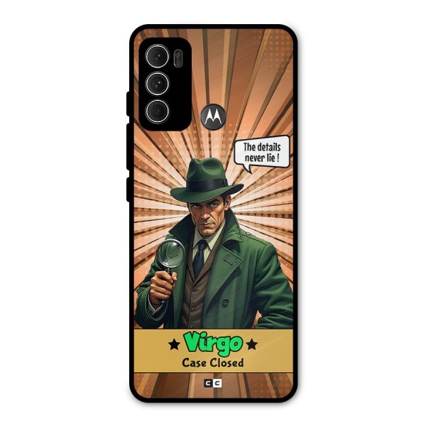 Detective Virgo Metal Back Case for Moto G60