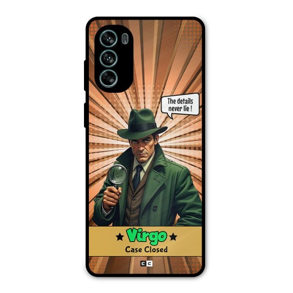 Detective Virgo Metal Back Case for Moto G62