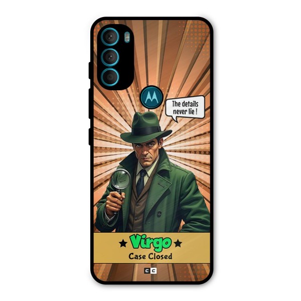 Detective Virgo Metal Back Case for Moto G71 5G