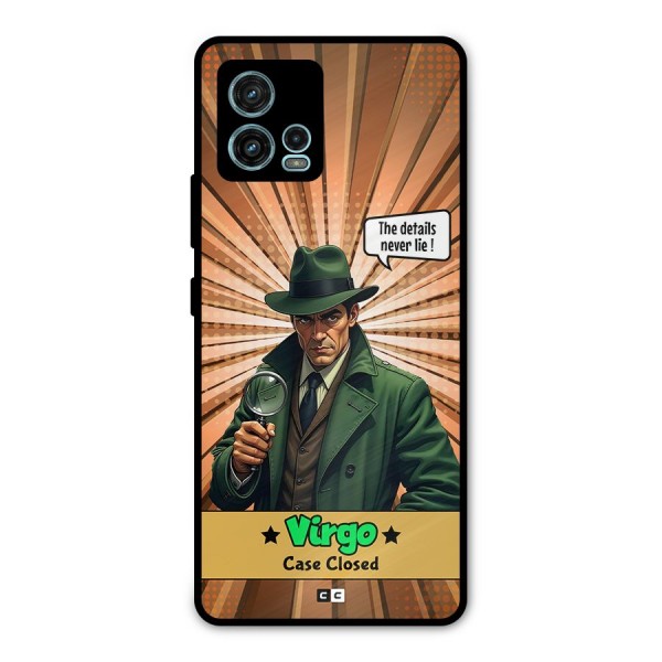 Detective Virgo Metal Back Case for Moto G72