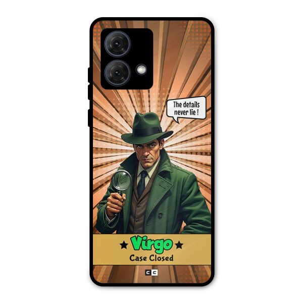 Detective Virgo Metal Back Case for Moto G84