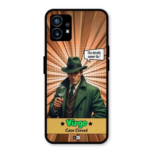 Detective Virgo Metal Back Case for Nothing Phone 1