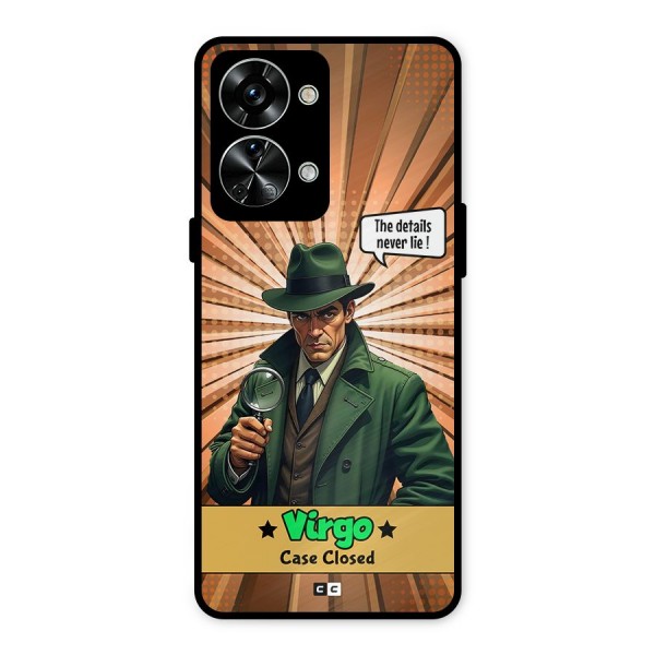 Detective Virgo Metal Back Case for OnePlus Nord 2T