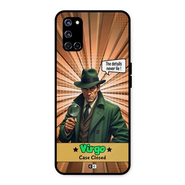 Detective Virgo Metal Back Case for Oppo A52