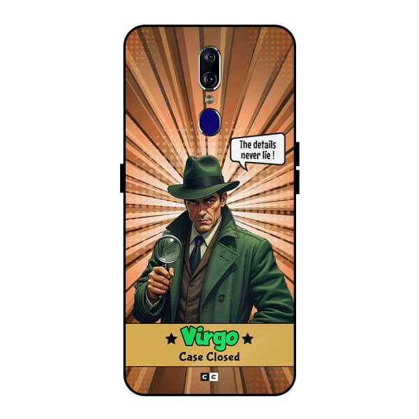 Detective Virgo Metal Back Case for Oppo F11