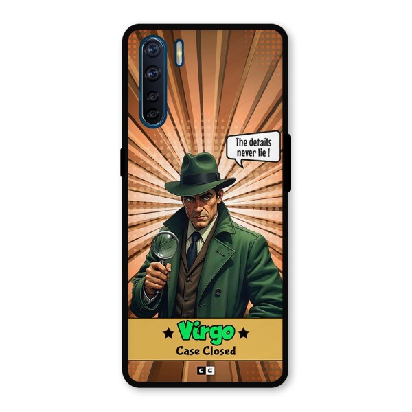 Detective Virgo Metal Back Case for Oppo F15