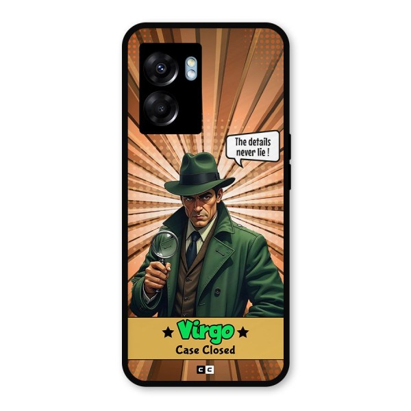 Detective Virgo Metal Back Case for Oppo K10 (5G)