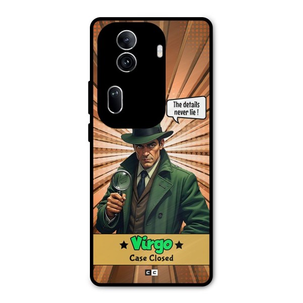 Detective Virgo Metal Back Case for Oppo Reno11 Pro 5G